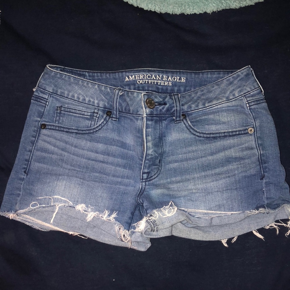 American Eagle stretch denim shorts